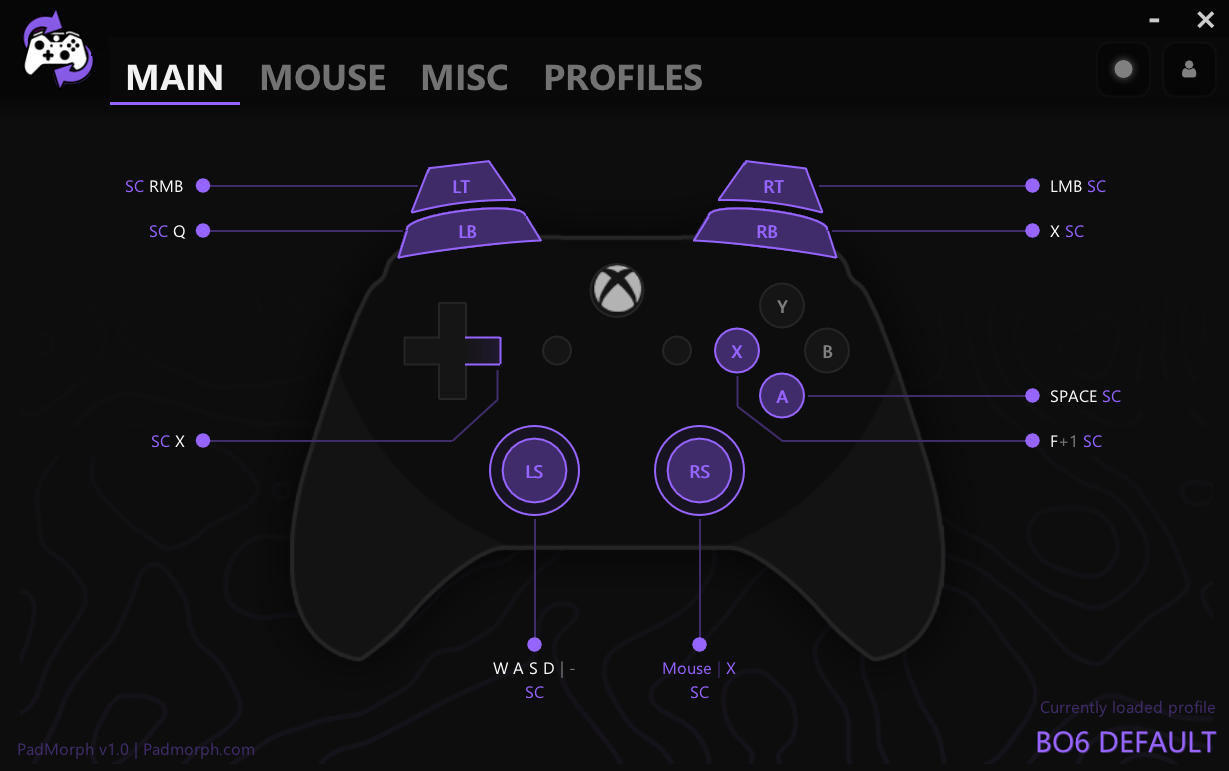 PadMorph Interface